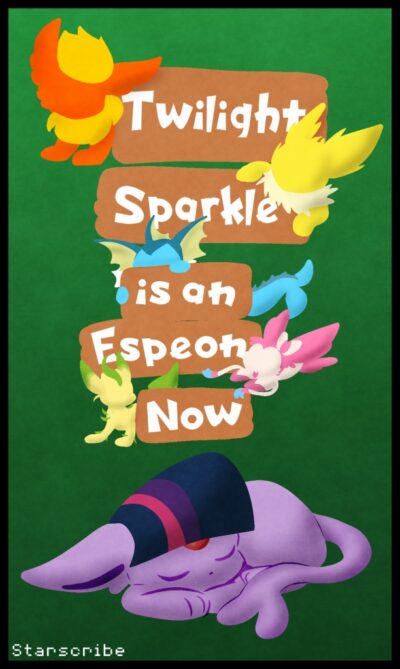 Twilight Sparkle is an Espeon Now Cover